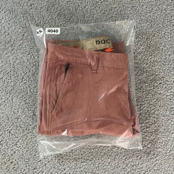 DOCKERS Ultimate Chino Pants Men 32x32 Light Red Smart 360 Flex Straight Fit - Picture 8 of 8